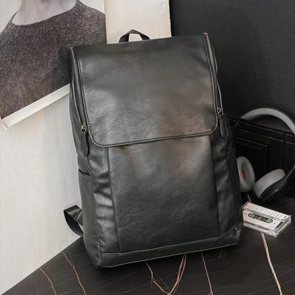 Premium Leder Anti-Diebstahl Rucksack