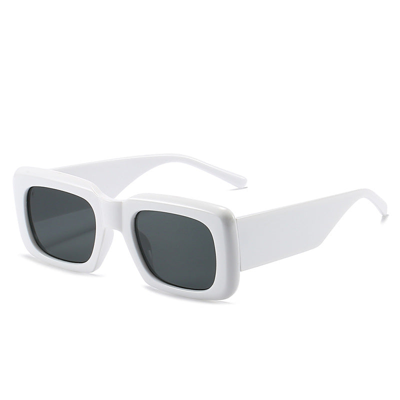 Damen quadratische Modetrends Sonnenbrille Brehn