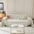 Texturiertes geometrisches Muster Sofa-Wurfdecke