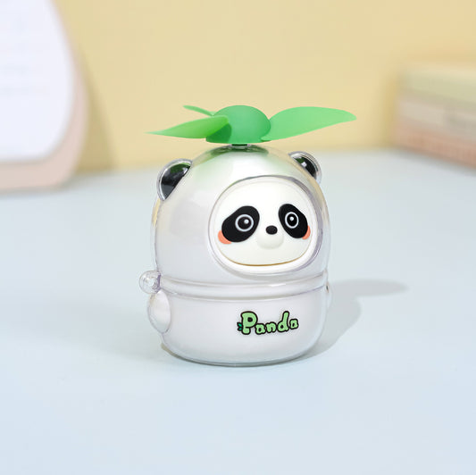 Damen interaktiver Mini-Ventilator mit Panda-Design Brehn