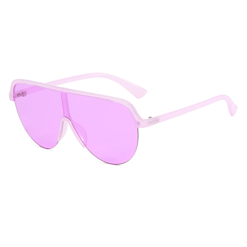 Damen oversized Visier Sonnenbrille Brehn