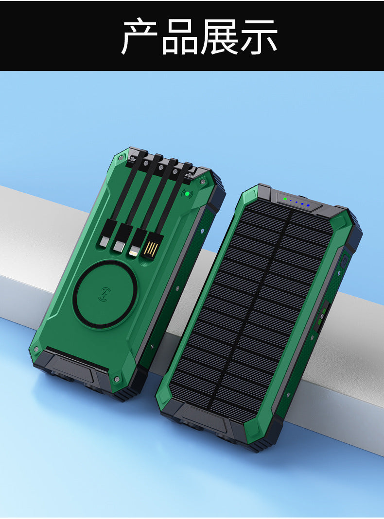 Tragbarer Solar Powerbank Brehn