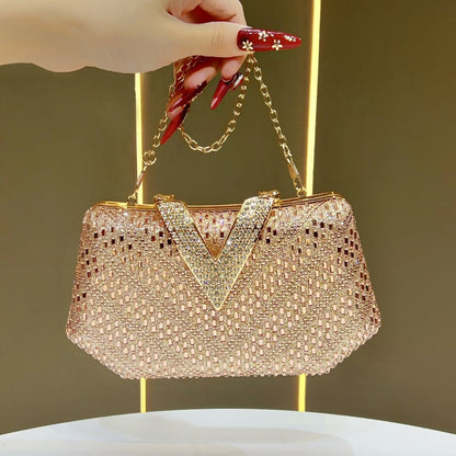Glamouröse Abend-Clutch