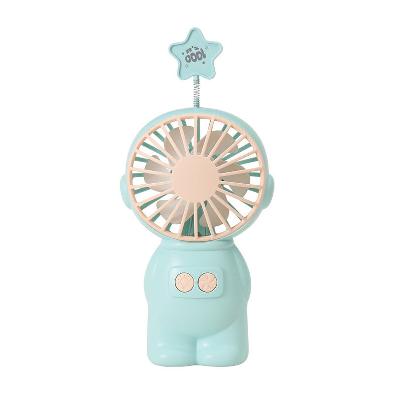 Damen Tragbarer Mini-Ventilator mit kreativem Blumenmotiv Brehn