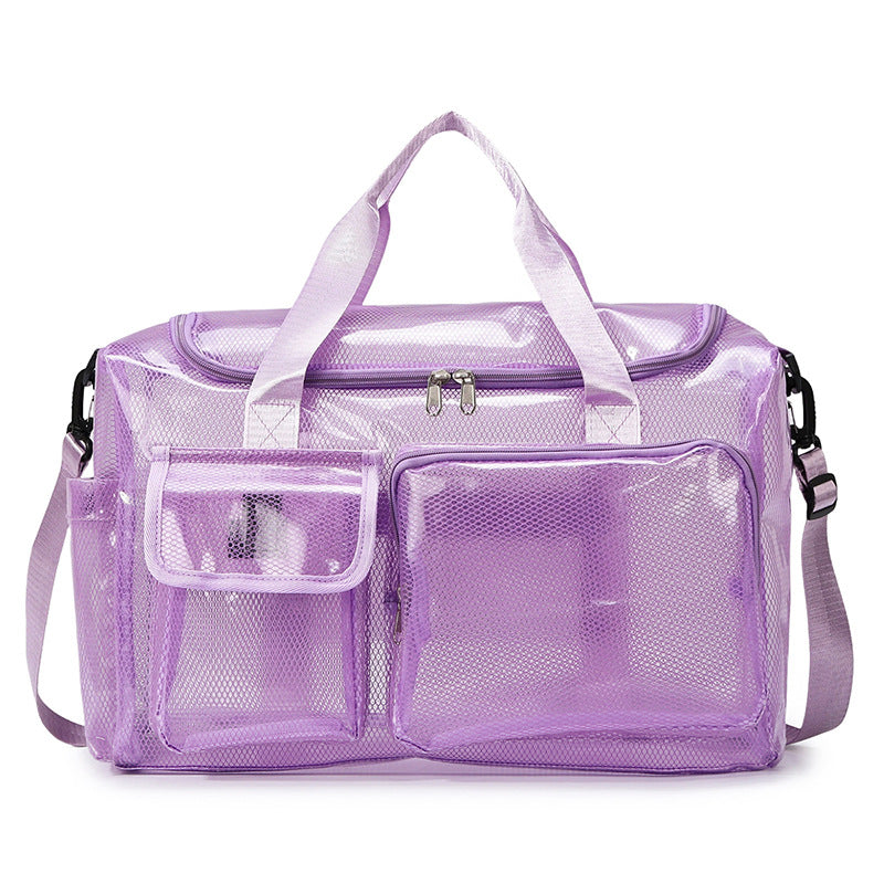 Transparente Gym- und Reisetasche