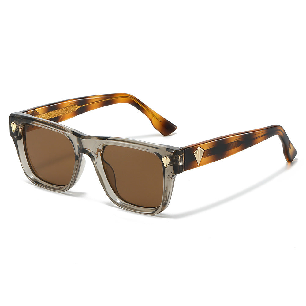 Fette winkelförmige Sonnenbrille Brehn