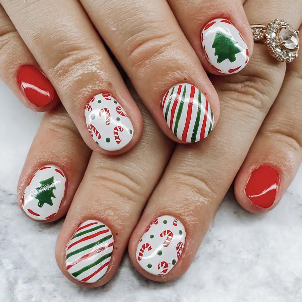 Urlaubs-Themen Druck-Nagelset Brehn