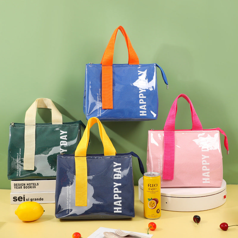 Isolierte Lunch-Tasche mit Reißverschluss
