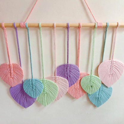 Woven Heart Wandbehang Brehn