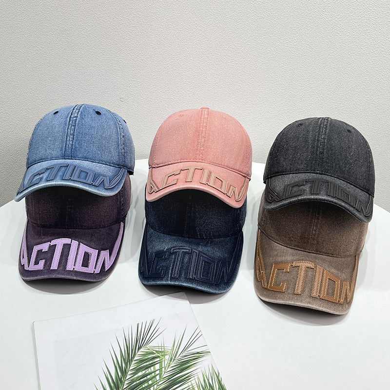 Unisex Stilvolle Denim Baseballkappe Brehn