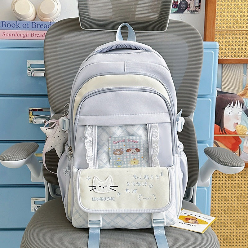 Niedlicher Charakter-Themen-Schulrucksack