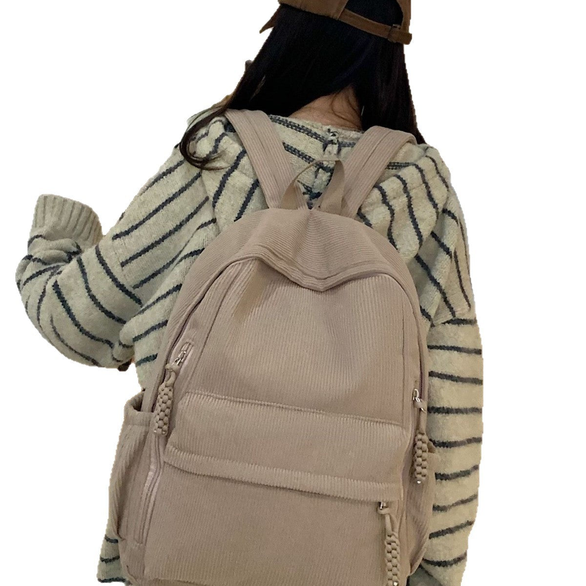 Rucksack Aus Strapazierfähigem Rippmaterial Brehn
