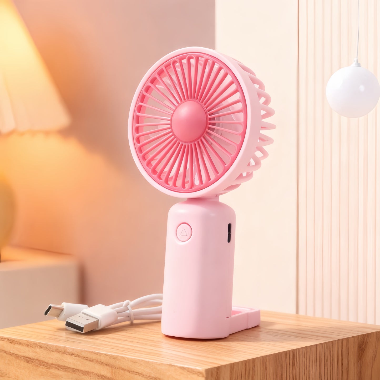 Damen Tragbarer Handventilator mit USB-C-Anschluss und innovativem Design Brehn
