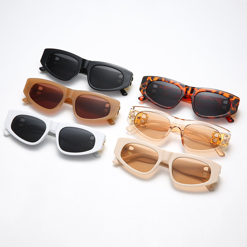 Damen Designer-Sonnenbrille mit luxuriösen Rahmenakzenten Brehn