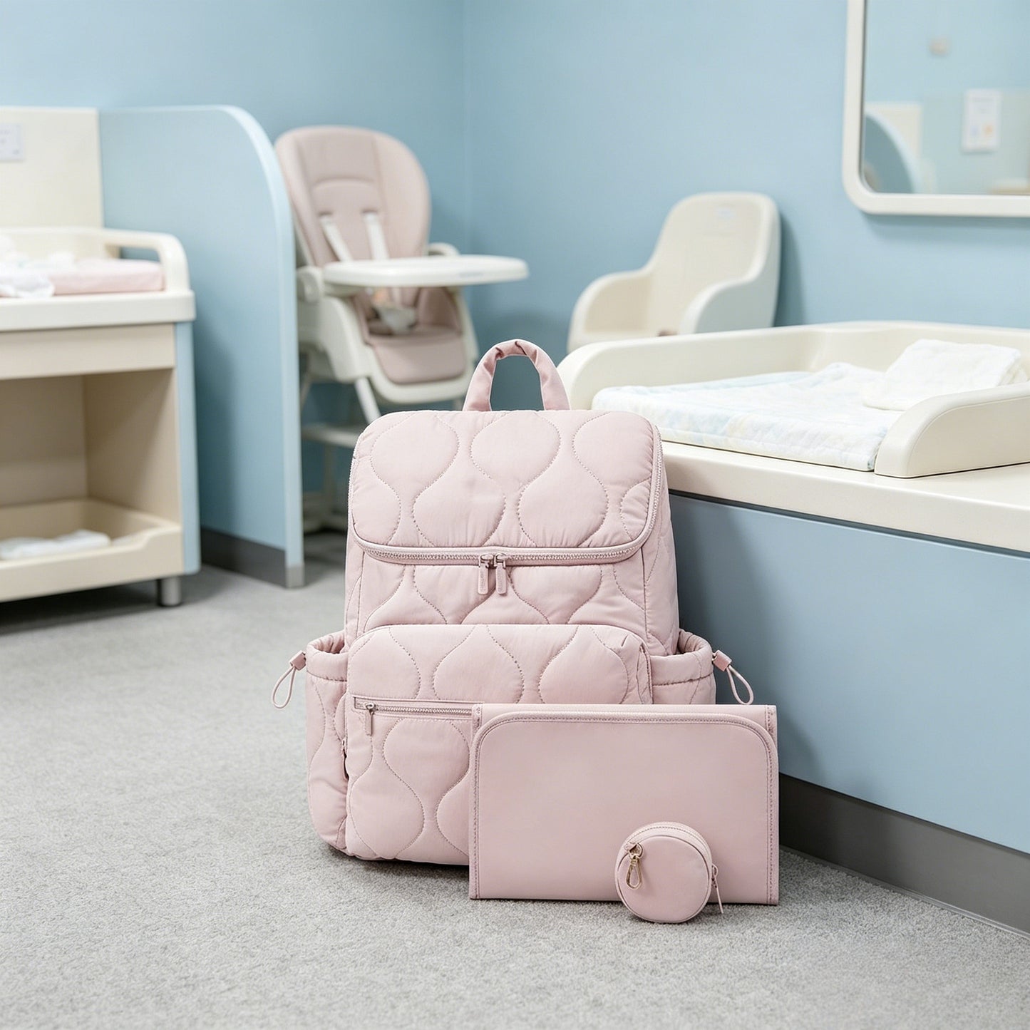 Praktischer Reisetasche Im Quilt-Look Brehn