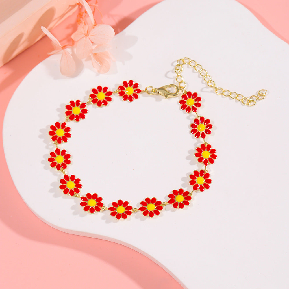 Floral Charm Bracelet Brehn