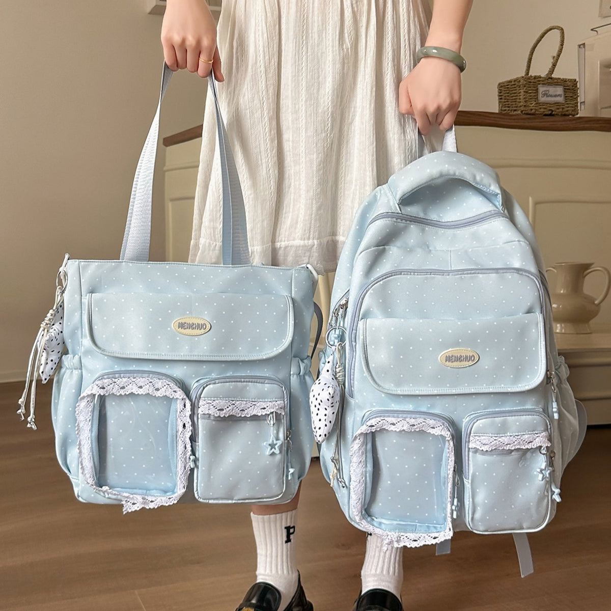 Stilvoller Mehrzweck-Muster-Rucksack Brehn