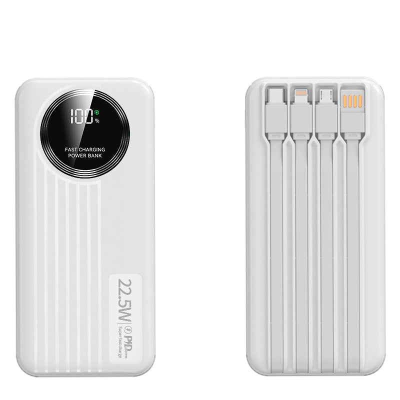 Tragbare Powerbank mit Schneller Ladefunktion und Digitaler Anzeige Brehn