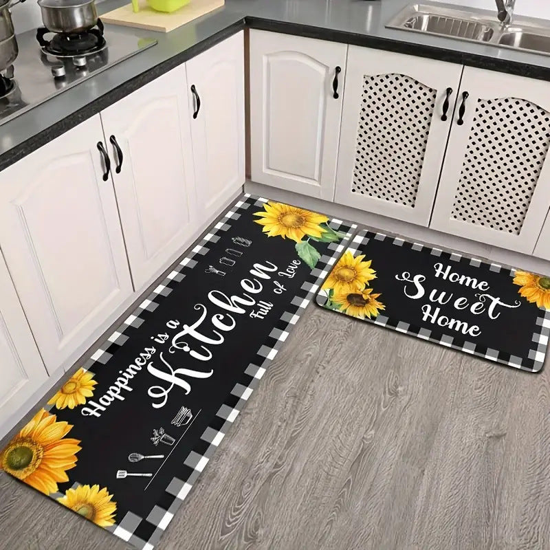 Stylische Küchenkomfortmatten-Set