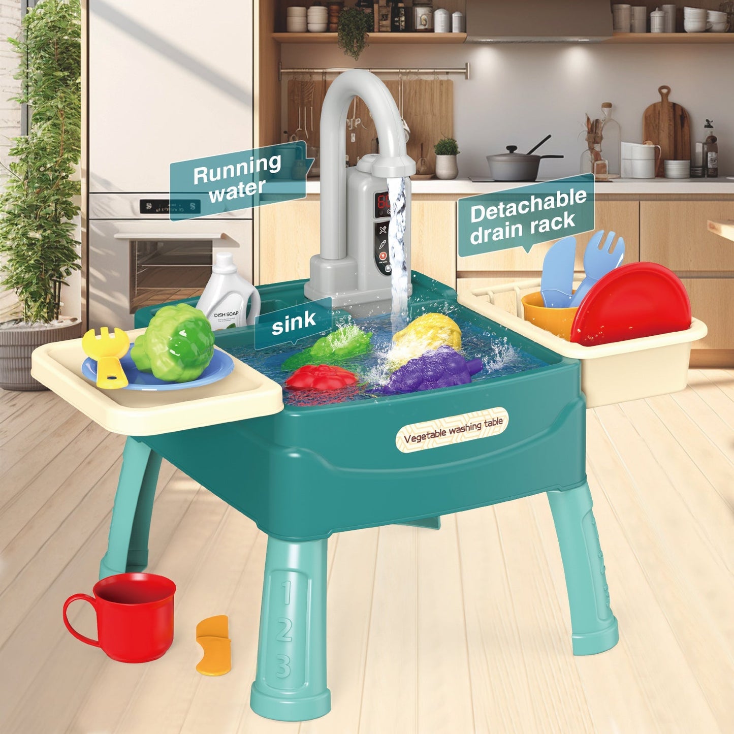 Brehn | WaterWonder - Spielküche mit magischem Wasserhahn
