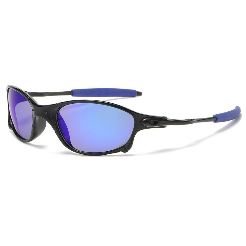 Unisex nan sportive Wraparound Sonnenbrille mit polarisierten Gläsern und rutschfesten Bügeln Brehn