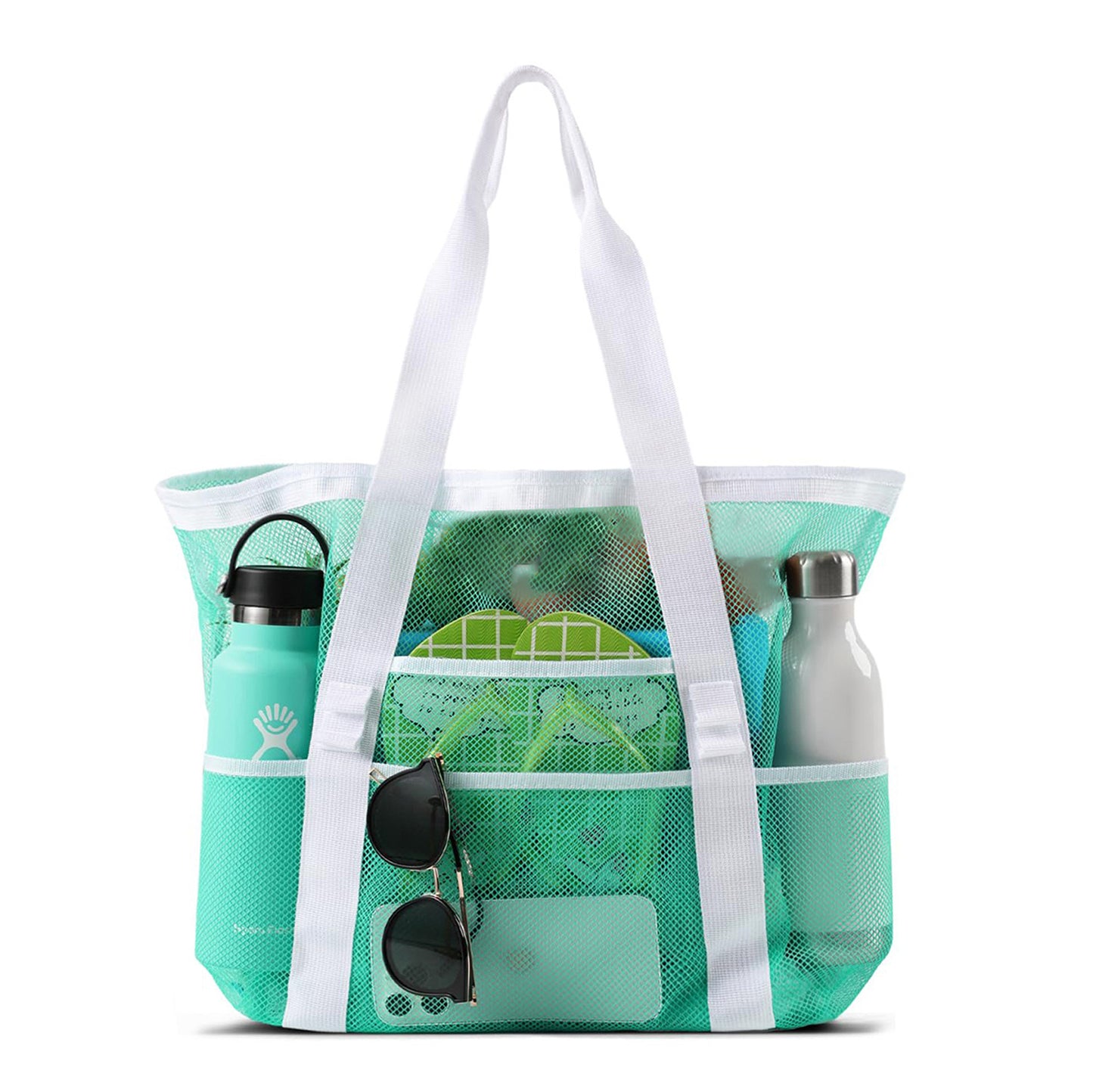 Große Strandtasche Aus Atmungsaktivem Netzmaterial Brehn