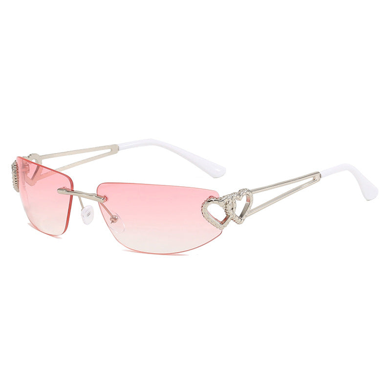 Damen Cat-Eye Sonnenbrille mit einzigartigem Herz-Design und schützendem UV-Filter Brehn