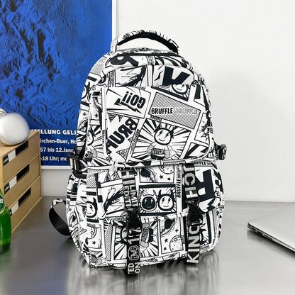 Urban Graphic Print Rucksack Brehn