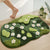 Floral Verzierte Innenteppich Badmatte Brehn