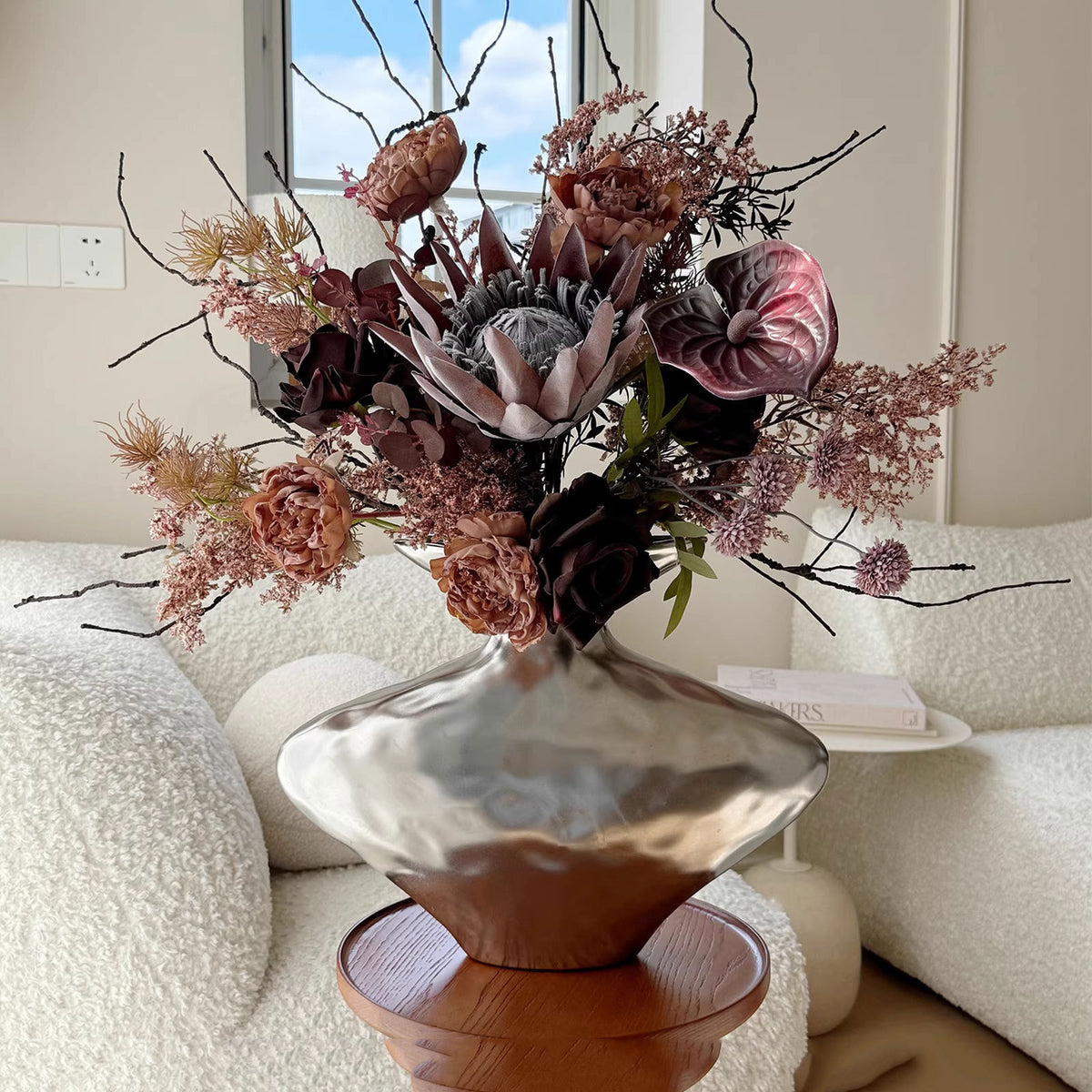 Exotische Blumenarrangement