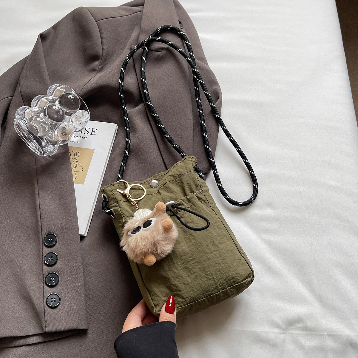 Kompakte Sling Crossbody-Tasche