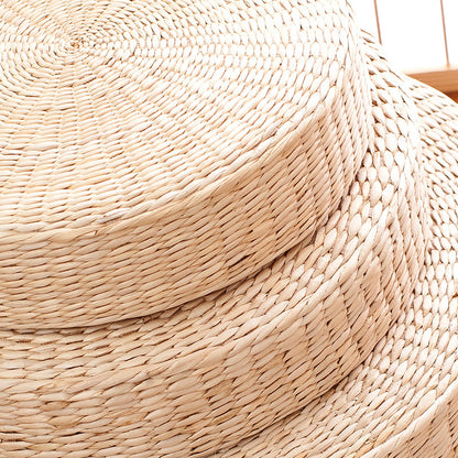 Handgewebter Pouf Im Boho-Stil Brehn