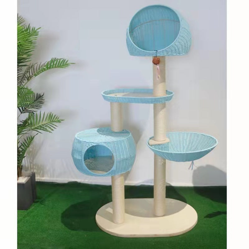 Katzenbaum aus natürlichem Material Brehn