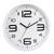 Wanduhr mit großem Ziffernblatt und modernem Design Brehn
