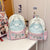 Niedlicher illustrierter Katzen-Themen-Rucksack