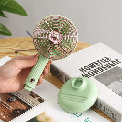Damen Tragbarer Tischventilator mit flexiblem Neigungsmechanismus Brehn