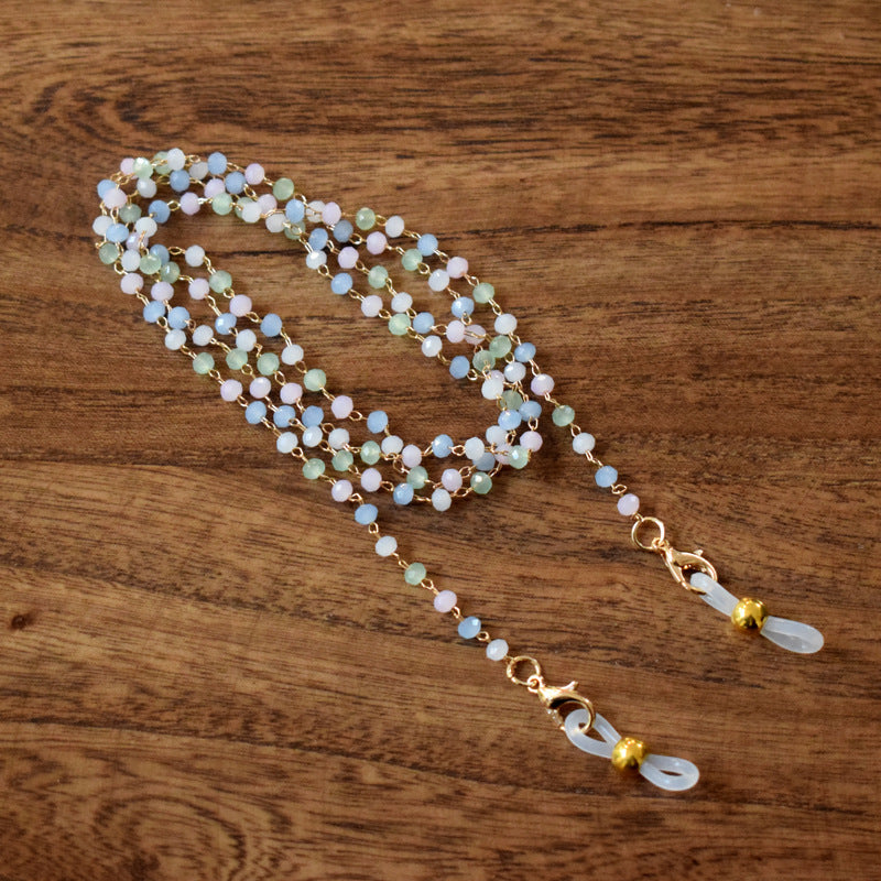 Multi-Color Beaded Eyewear Chain Brehn