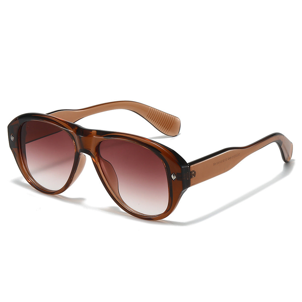 Vintage-inspirierte übergroße Cateye-Sonnenbrille Brehn