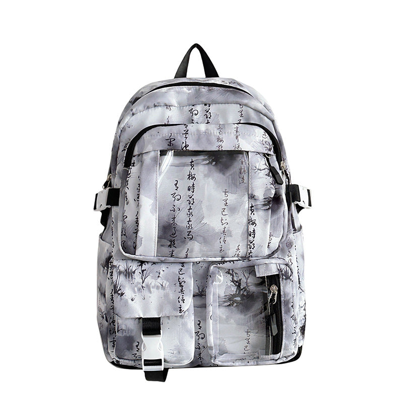 Künstlerischer Grafikdruck Rucksack