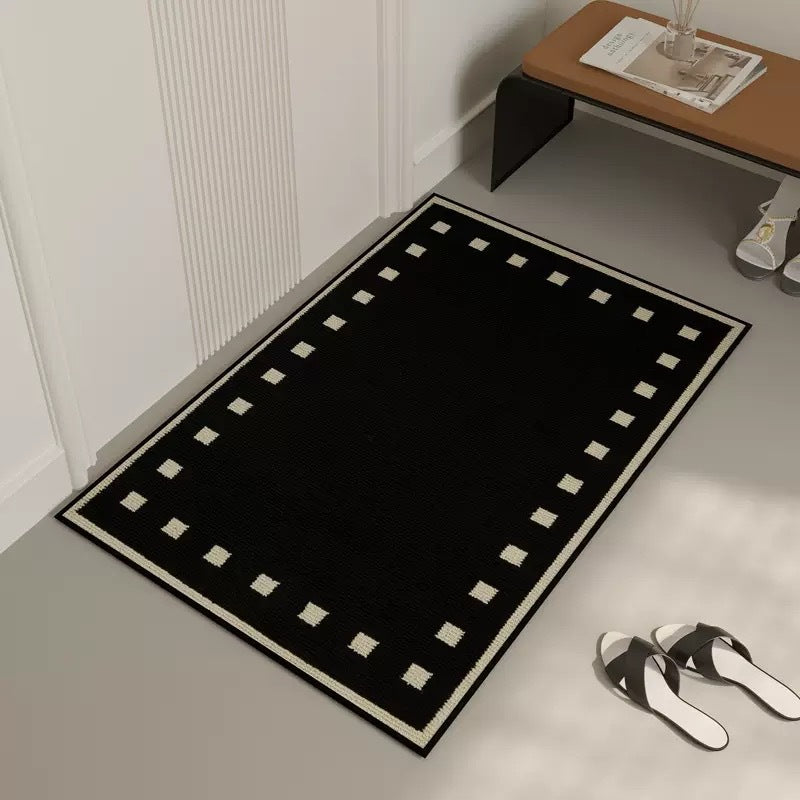 Stylischer geometrischer Muster-Indoor-Teppich