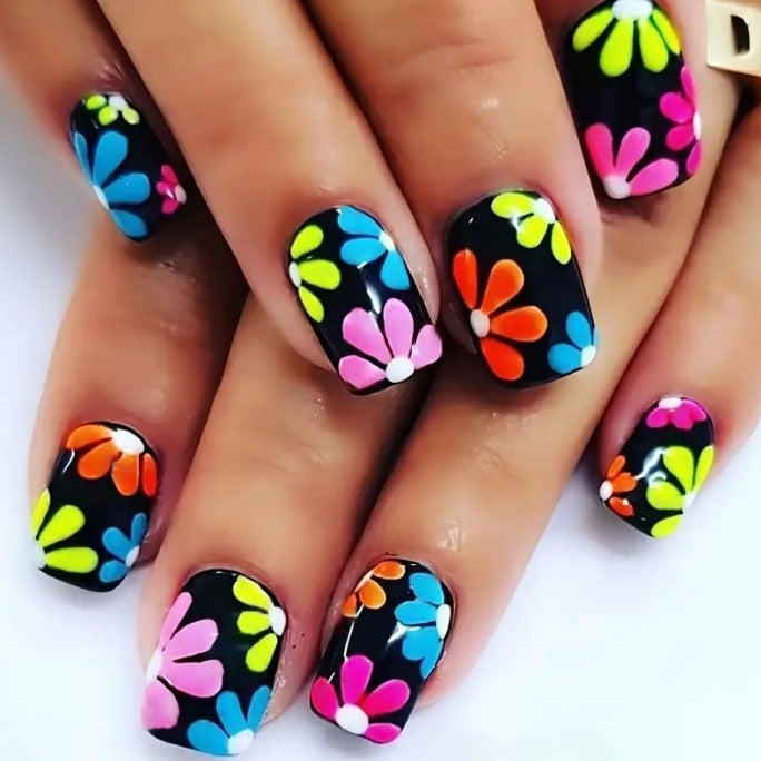 Floral Künstlerisches Nageldesign Brehn