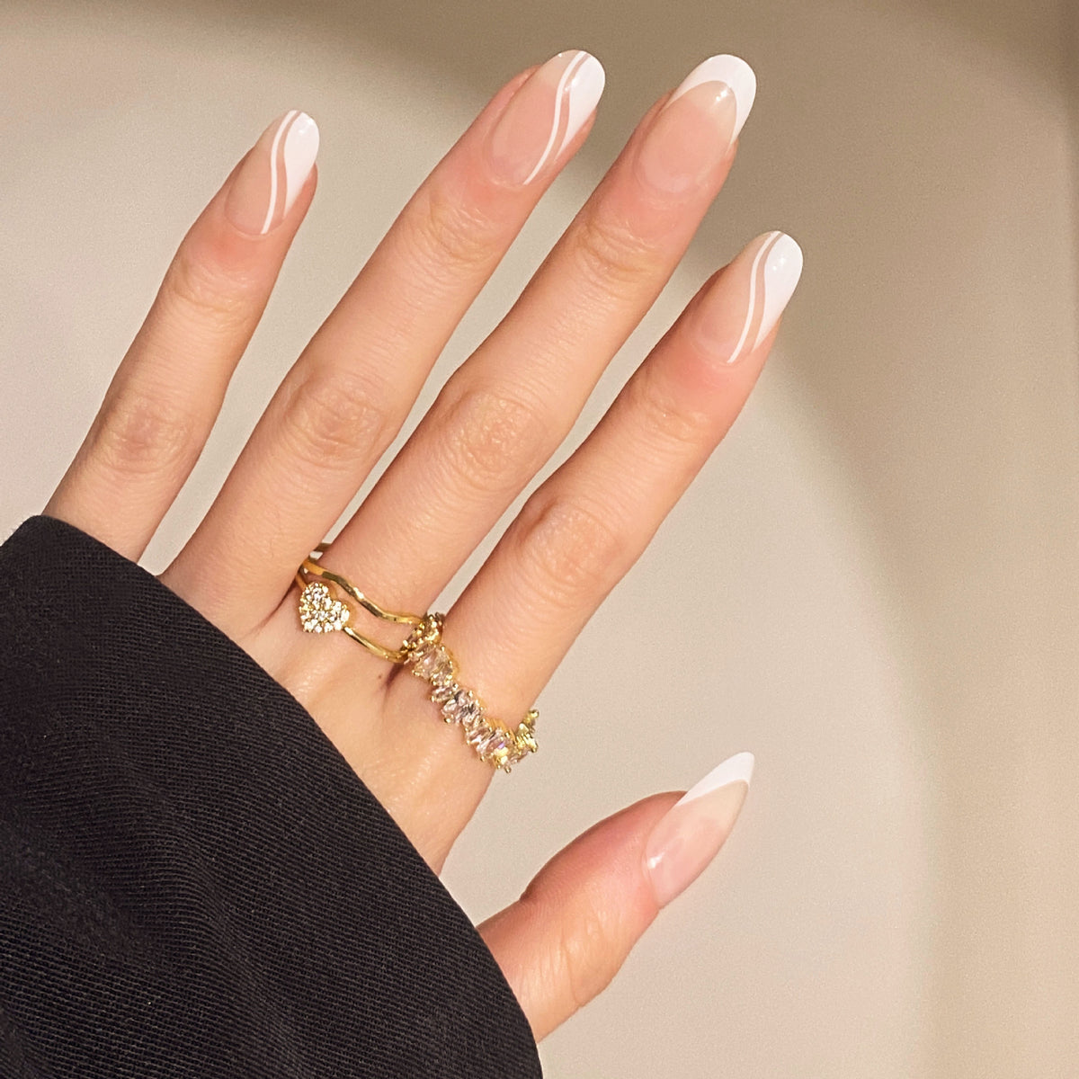 Elegante Spitz-Stiletto-Nagelerweiterungen