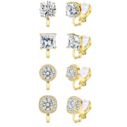 Luxuriöses Multi-Stone Ohr-Cuff-Set Brehn