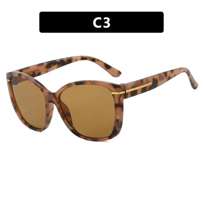 Damen oversized Sonnenbrille mit elegantem Kunststoffrahmen und schützendem UV-Filter Brehn