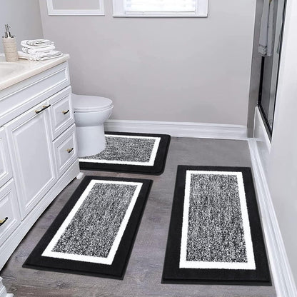 Luxuriöses Weiches Badezimmermatten-Set