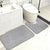 Luxuriöses gesteppter Memory Foam Badteppichset Brehn