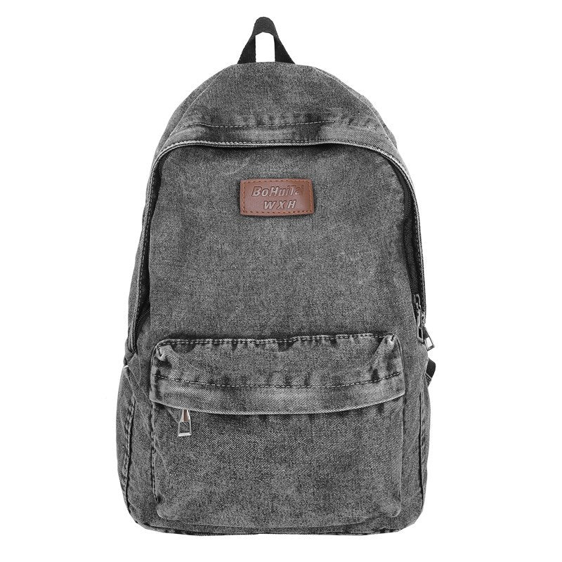 Stylischer Denim-Schulranzen Brehn