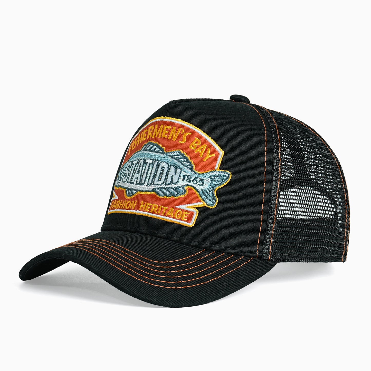 Damen Trucker Cap mit herausragendem Stickdesign Brehn