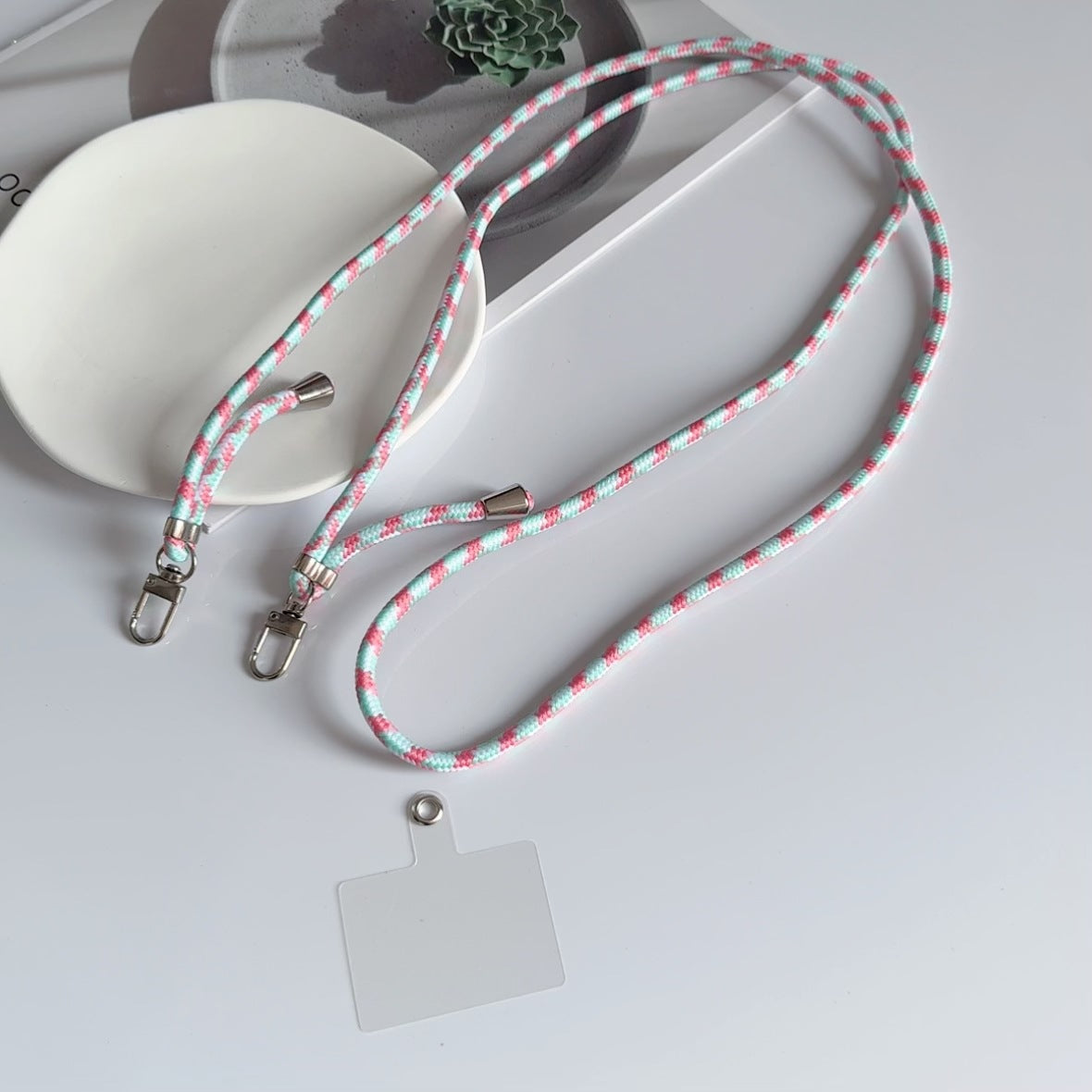 Farbige Dual-Clip verstellbare Lanyard Brehn