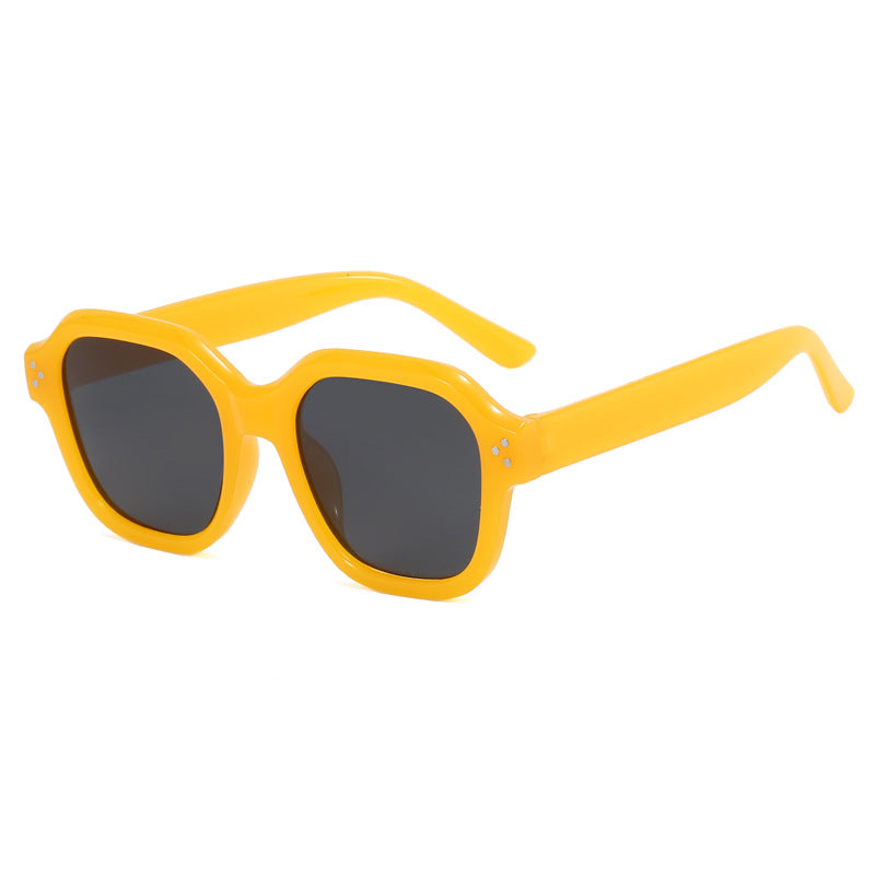 Damen quadratische Sonnenbrille im eleganten Design Brehn